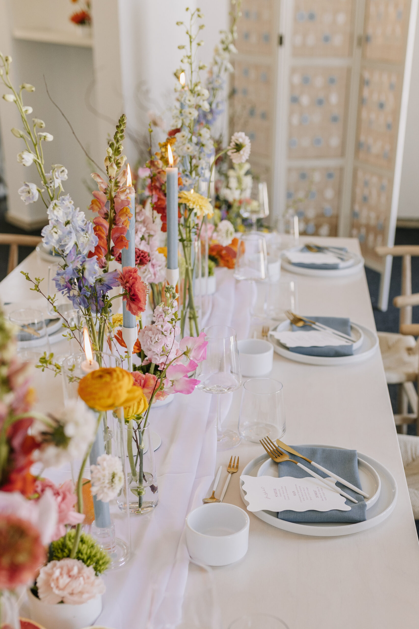 Veronika Rodriguez Hochzeitsplanung für Mülheim an der Ruhr und Umgebung, Tischdekoration Sommerhochzeit
